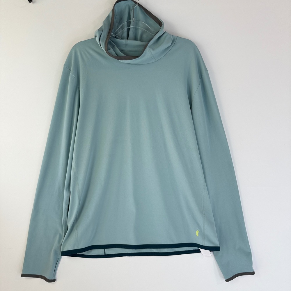 Cotopaxi Sombra Sun Hoodie Men Large Tide Pool Blue Thumbholes 13090
